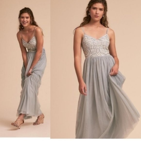 NWOT Anthropologie BHLDN Elowen Dress - Picture 2 of 6